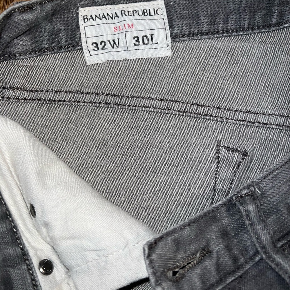 Banana republic gray jeans - Picture 2 of 3